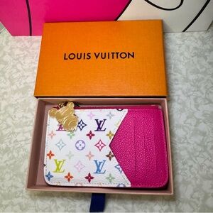 Louis Vuitton Takashi Murakami Romy Card Holder- 2025 Brand new